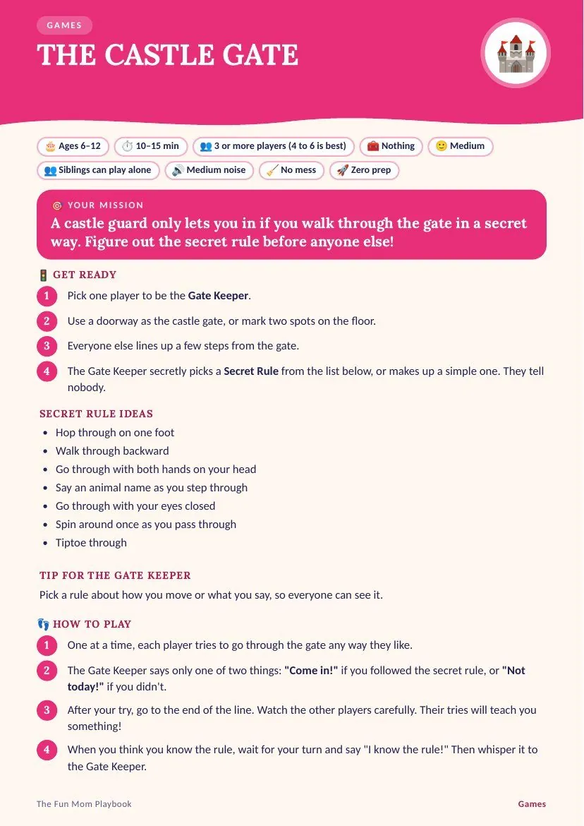 A game page