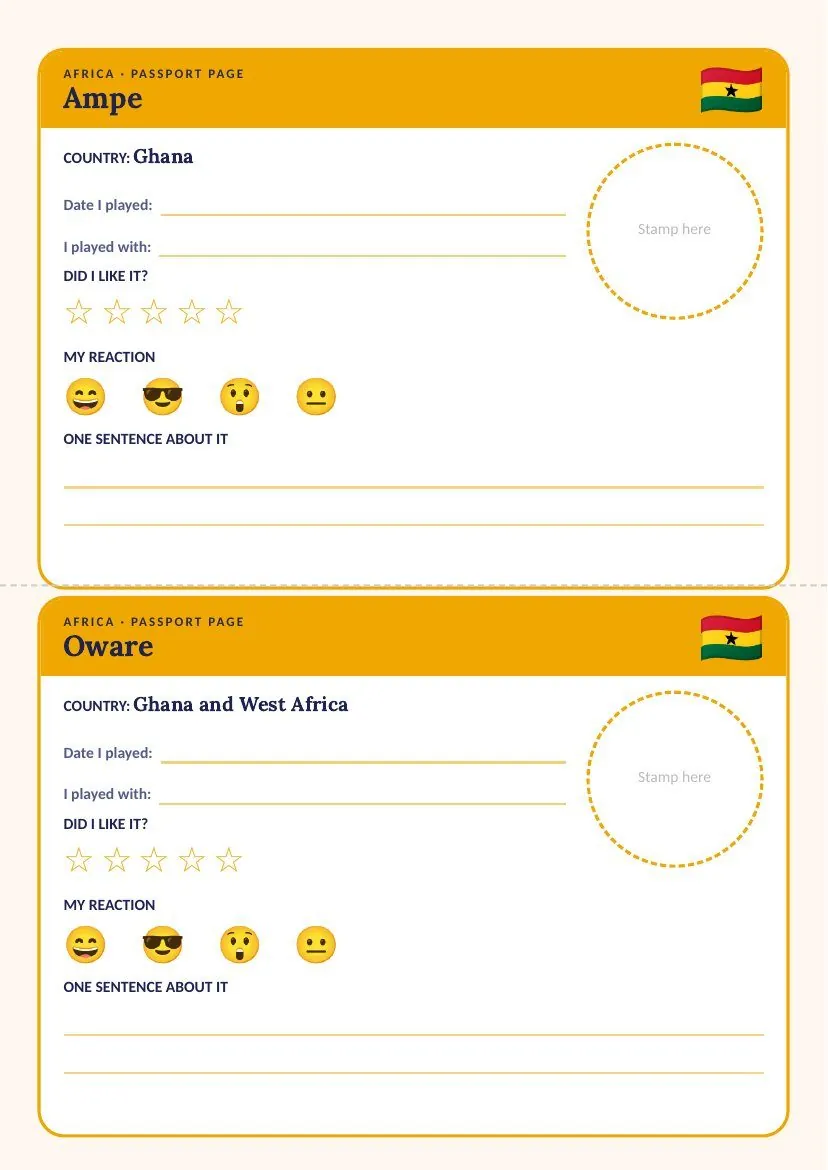 The Play Passport